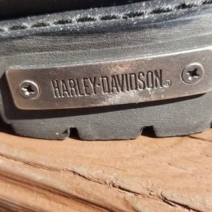 Premium leather Harley Davidson riding boots